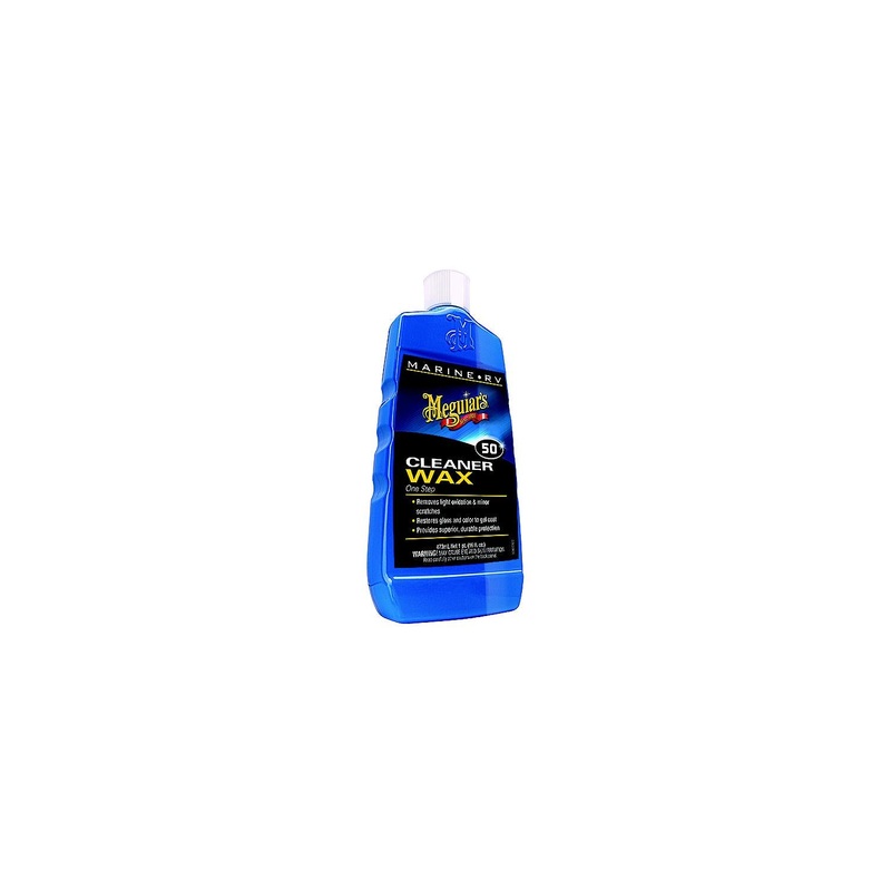 Meguiar’s M-5016 M5016 One Step Cleaner/Wax, 16 oz., 6/case