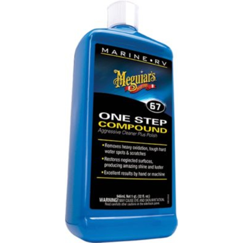 Meguiar’s M6701 One Step Compound, Gal.