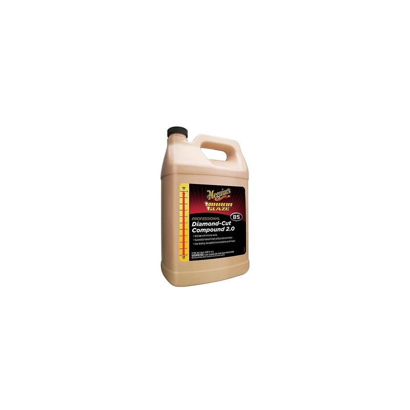 Meguiar’s M8501 Mirror Glaze Diamond Compound Cut, Gal.