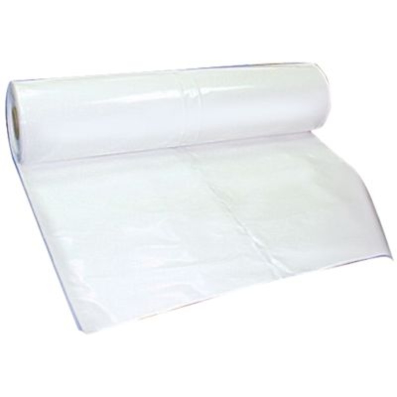 Poly America SFHM0728213W Premium Shrinkwrap – 7 Mil, 200# Roll, White, 28′ x 213′