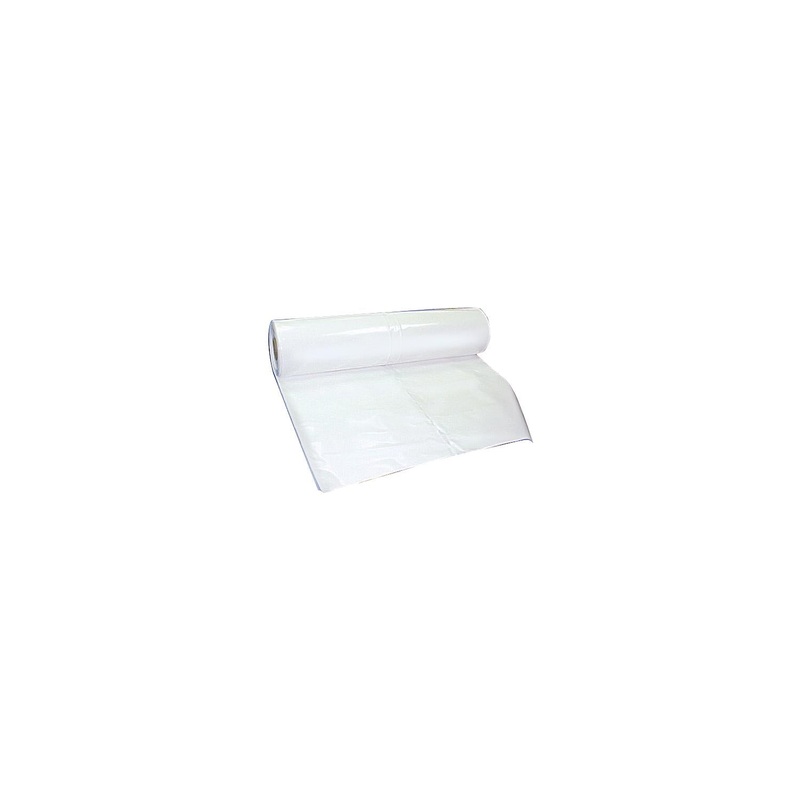 Poly America SFHM0826201W Premium Shrink Wrap – 8 Mil, 200# Roll, White, 26′ x 201′