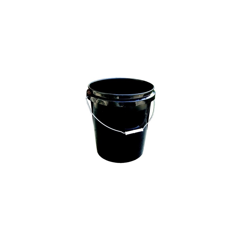 Encore 1000534 5 Gal. Plastic Industrial Pail, Black