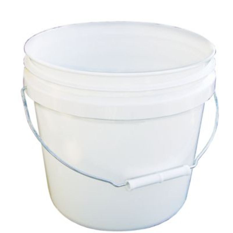 Encore 1000574 3-1/2 Gal. Plastic Industrial Pail, White