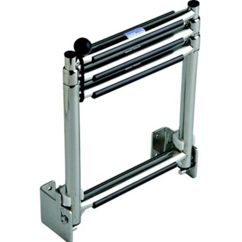 GARELICK 19684 Telescoping Transom Ladder, 4-Step