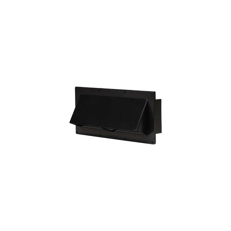 Ventline By Dexter BV2111-05 BV21110518 Exterior Wall Vent w/ 5/8″ Collar Length, Black