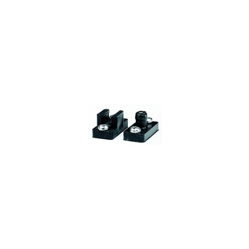 Taylor Made Products 1163 Black Thermoplastic Door Catches With Ball Stud, Catch and Screws (1 Set)