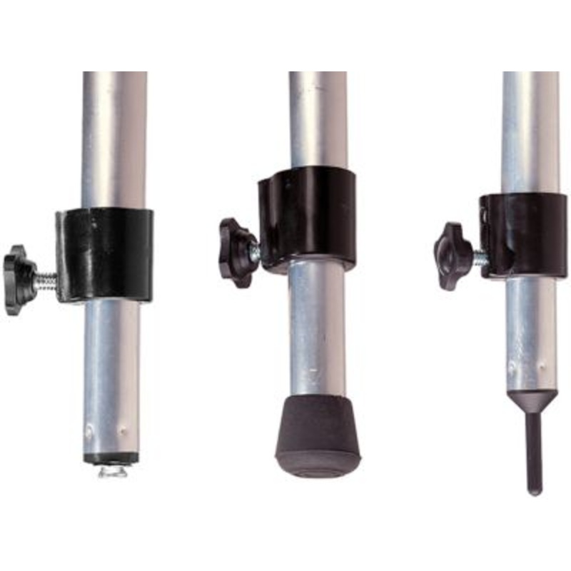 Taylor Made Products 11992 Super Support Pole w/Canvas Snap, Grommet Tip & Plain End Cap, 36″-64″