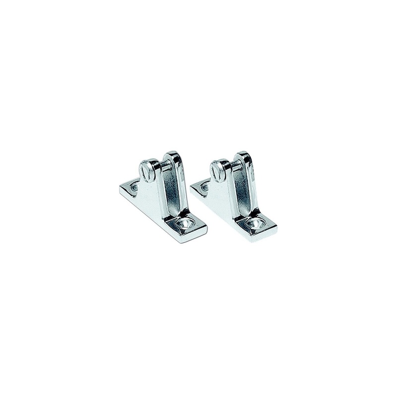 Taylor Made Products 1204 Chromed Zamak Deck Hinges (Sold as Pair)