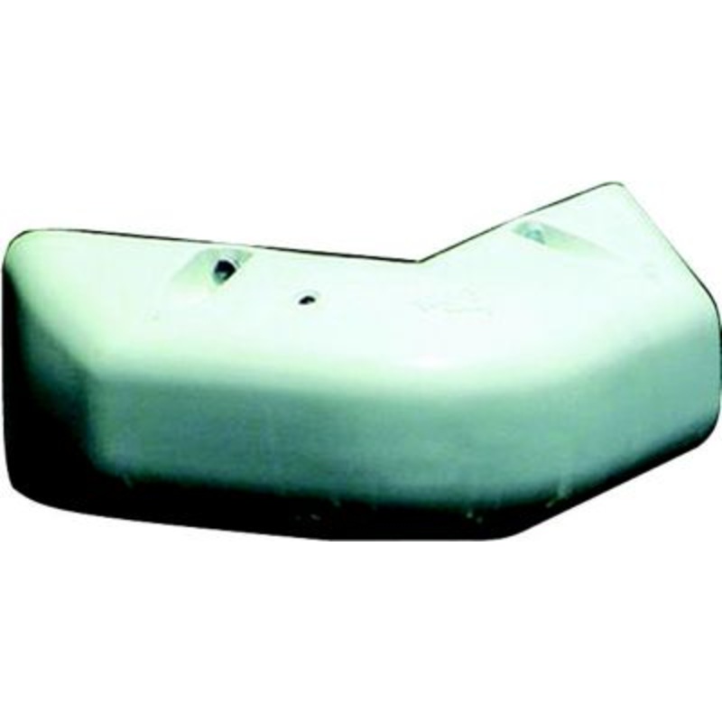 Taylor Made Products 45510 Dock Pro Heavy-Duty Vinyl Bumper 4″ D x 5″ H White