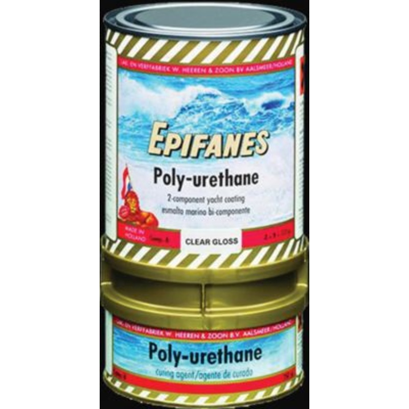 Epifanes PUCS.750 2-Part Clear Satin Polyurethane