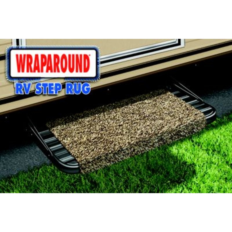 Prest-O-Fit 2-0041 Wraparound RV Step Rug, 18″ Wide