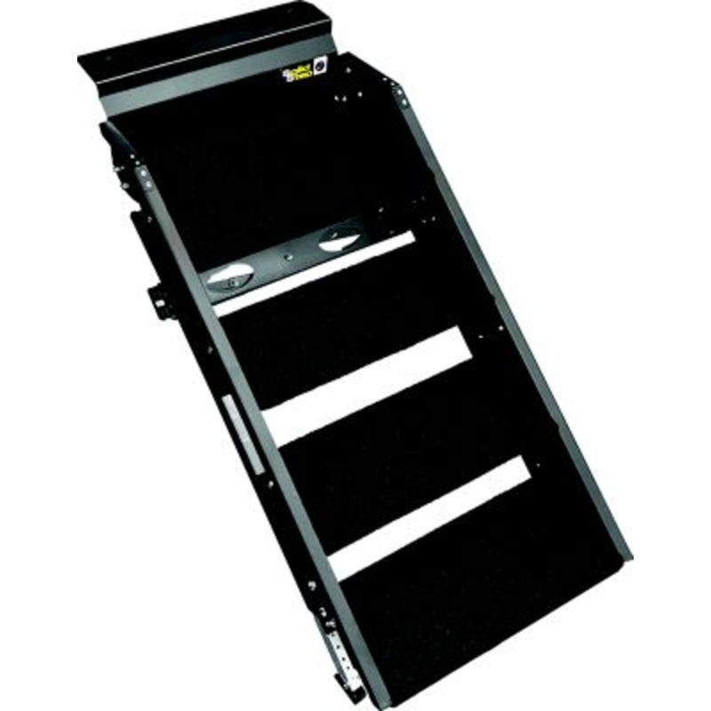 Prest-O-Fit 2-0284 20284 Trailhead Step Rug, Obsidian Black, 4 Step, 24.125 in.