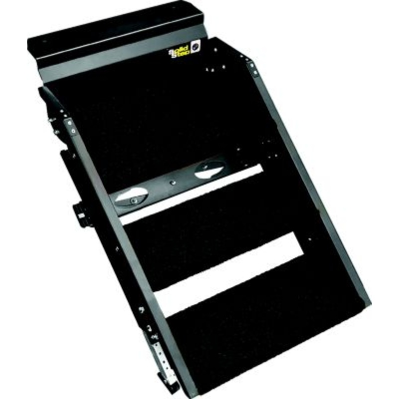 Prest-O-Fit 2-0288 20288 Trailhead Step Rug, Obsidian Black, 3 Step, 20.125 in.