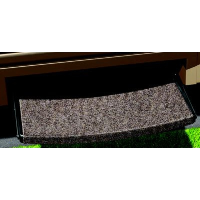 Prest-O-Fit 2-0394 20394 Outrigger Universal RV Step Rug, Black Onyx