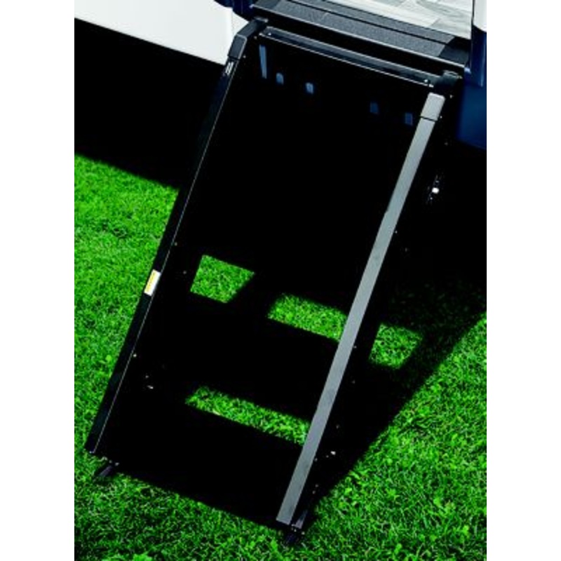 Prest-O-Fit 2-0536 20536 Trailhead RV 4-Step, 23.5″ Step Rug For MORryde Stepabove, Obsidian Black