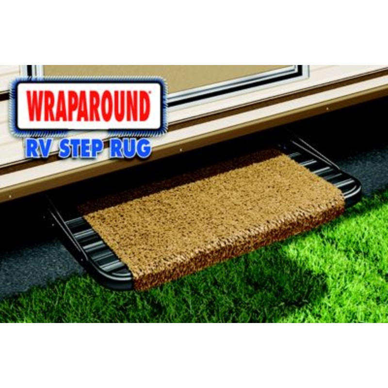 Prest-O-Fit 2-1040 Wraparound RV Step Rug, 18″ Wide