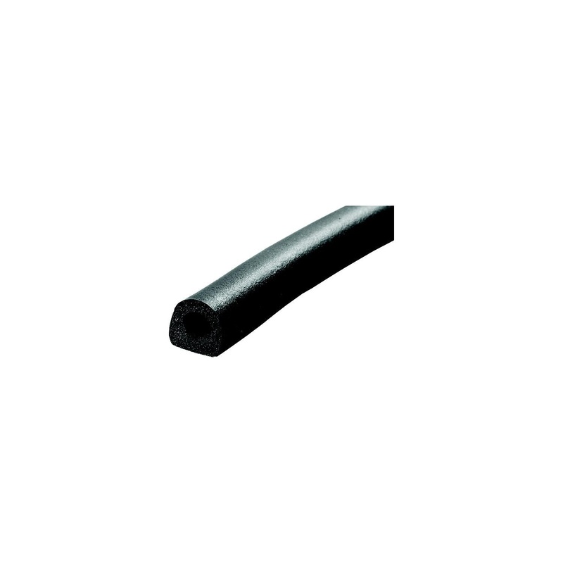 JR Products 06-30115 0630115 D Shaped EPDM Sponge Rubber Seal, 25′