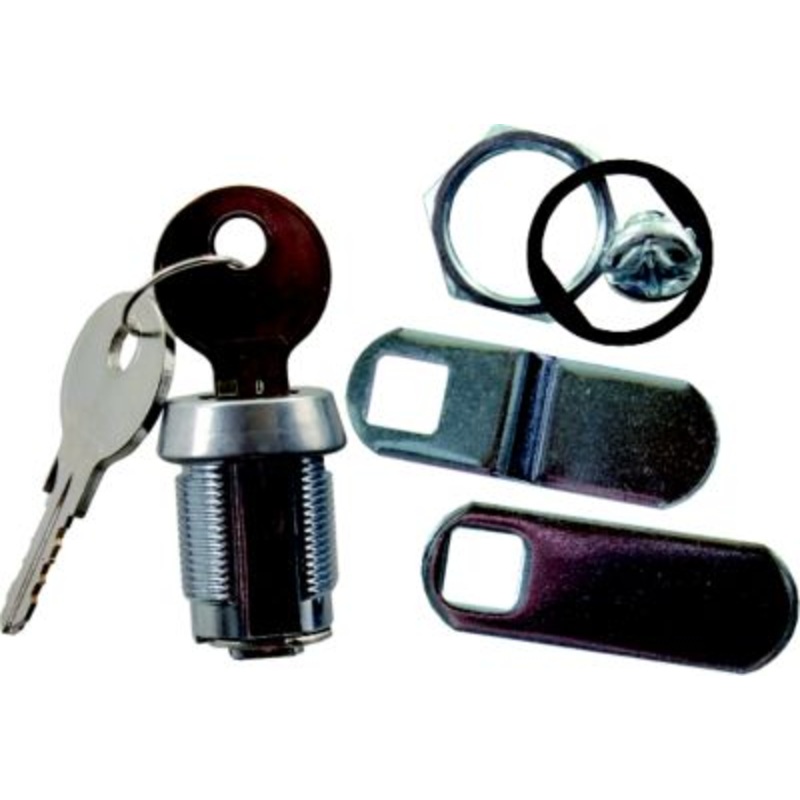 JR Products 165 Deluxe Compartment Door Key Lock, 7/8″
