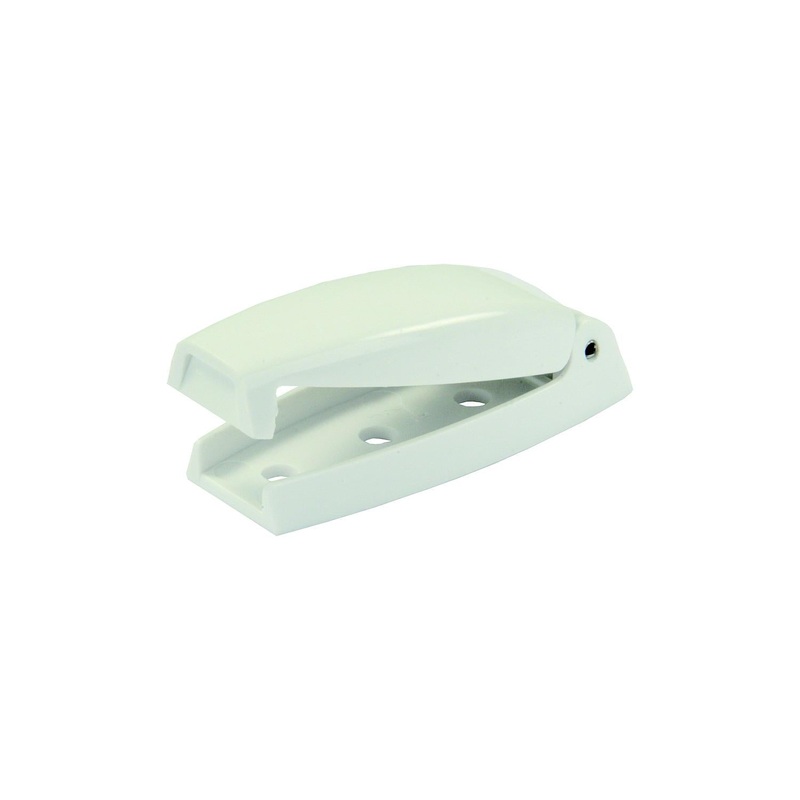 JR Products 10234 Baggage Door Catch, Polar White, 2/pk