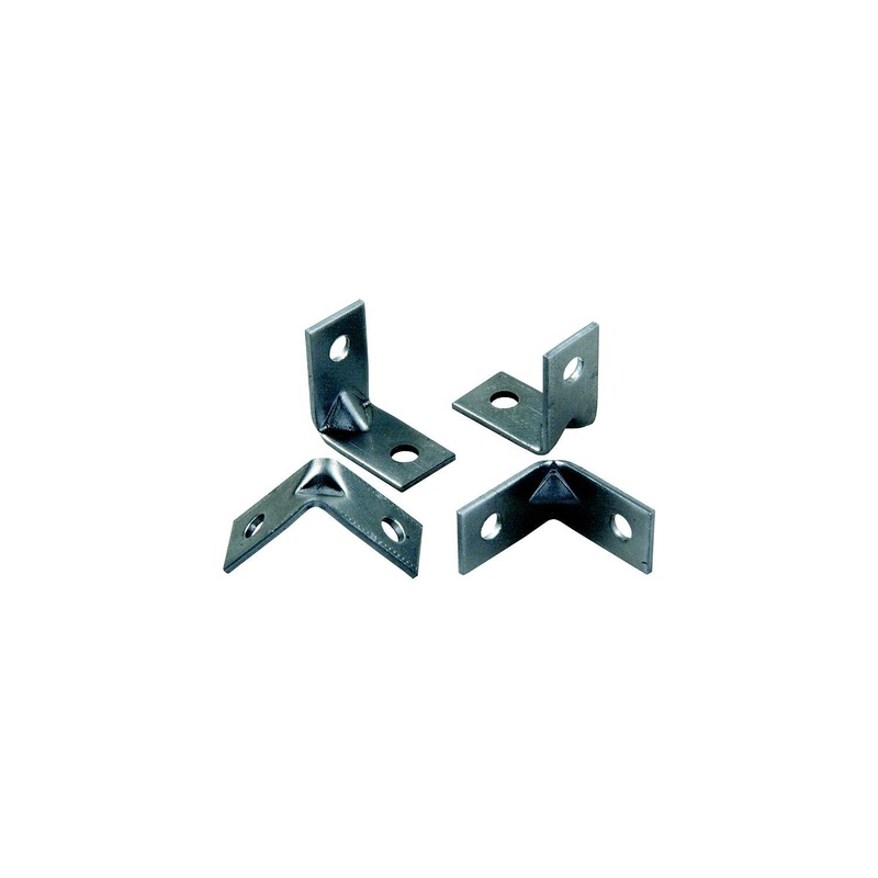 JR Products 11695 90 Angle Brackets, 4/pk