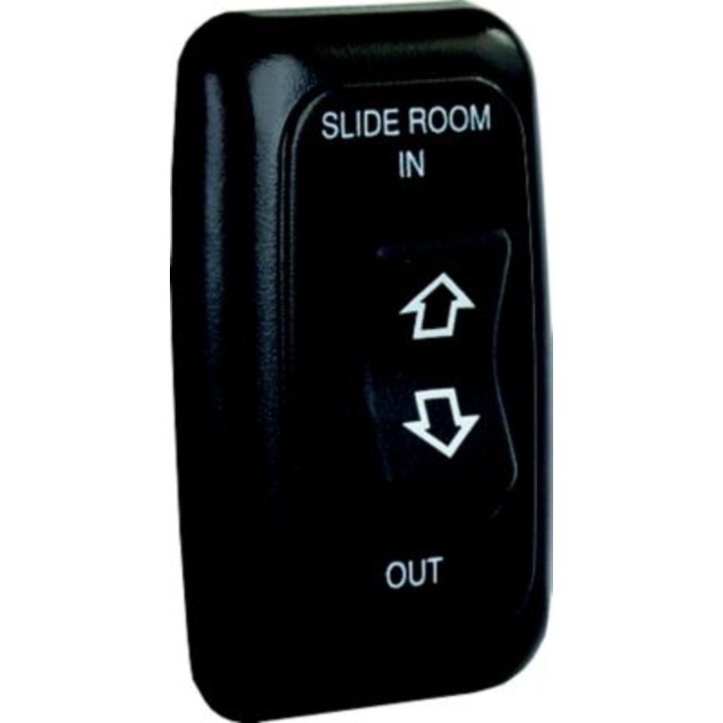 JR Products 12285 Single RV Slide Out Switch with Bezel