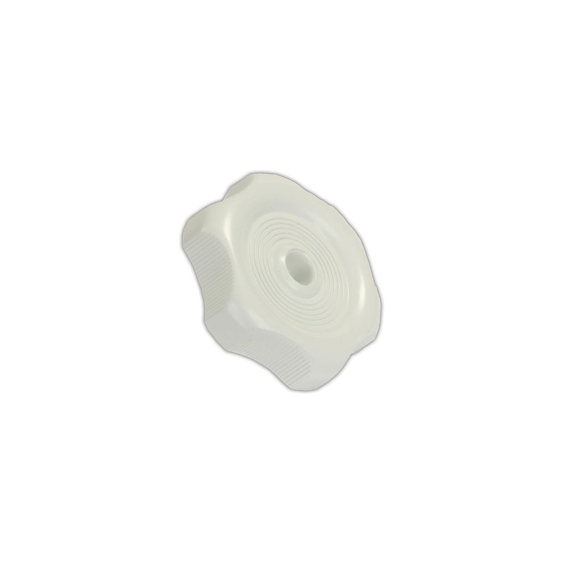 JR Products 20335 Window Knob, White