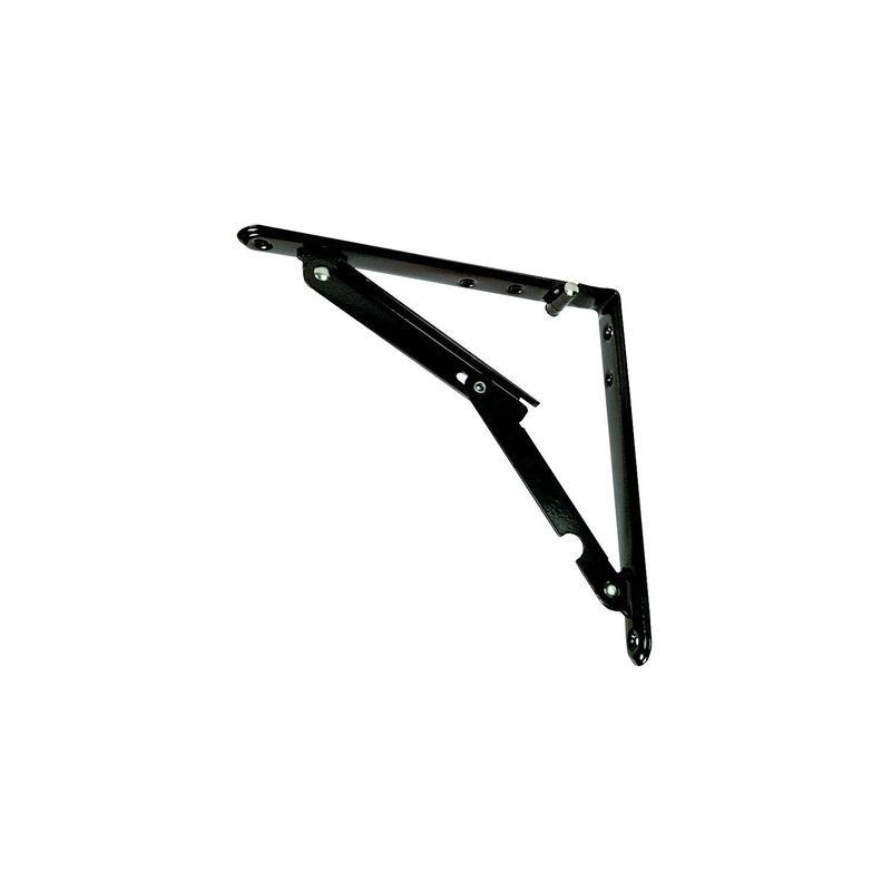 JR Products 20735 Brown 12″ x 16 1/2″ Folding RV Shelf Bracket