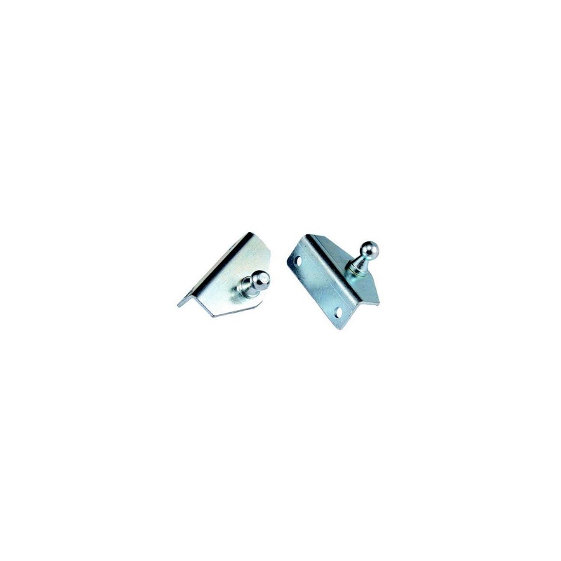 JR Products BR-1015 BR1015 Gas Spring Mounting Brackets – Angled, 2/pk