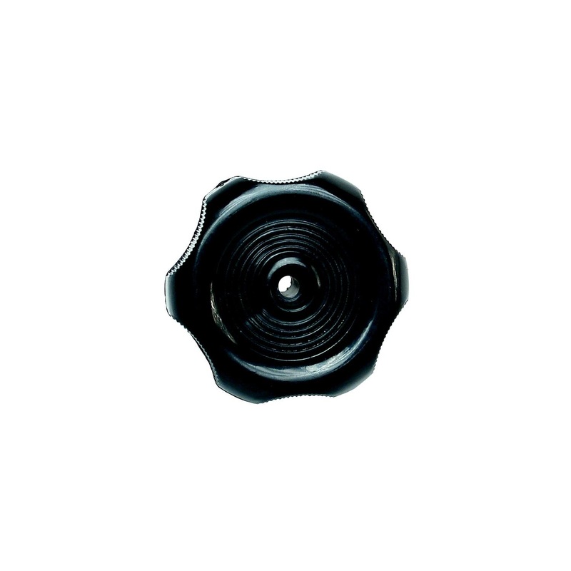 RV Designer H711 Wind Knob, 1/2″, Black