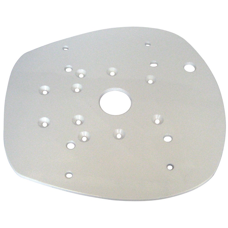 Edson Vision Series Mounting Plate – Simrad/Lowrance/BG 4G and 2kW HD Radar Dome [68530]