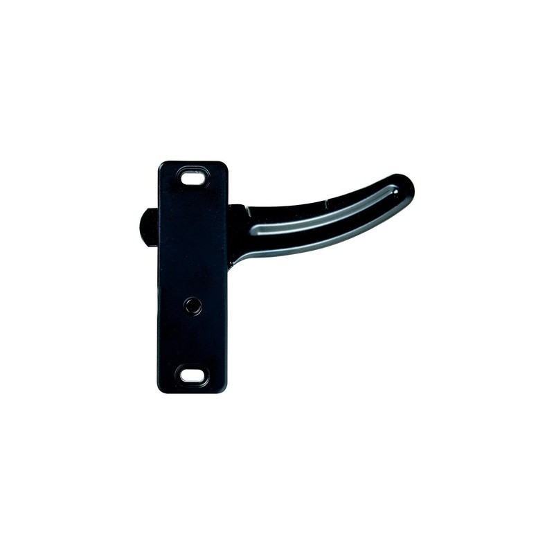 RV Designer T525 Right Hand Low Gloss Black Screen Door Latch