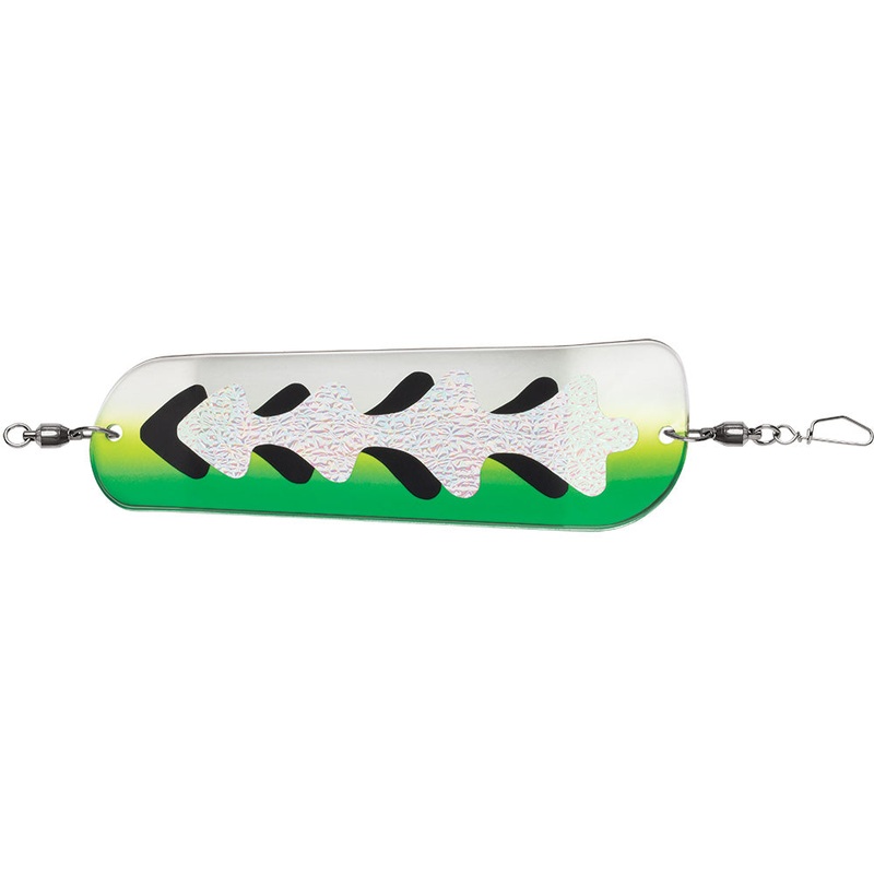 Luhr-Jensen Money Roll Flasher – 11″ – Glow Biohazard [5860-011-1756]