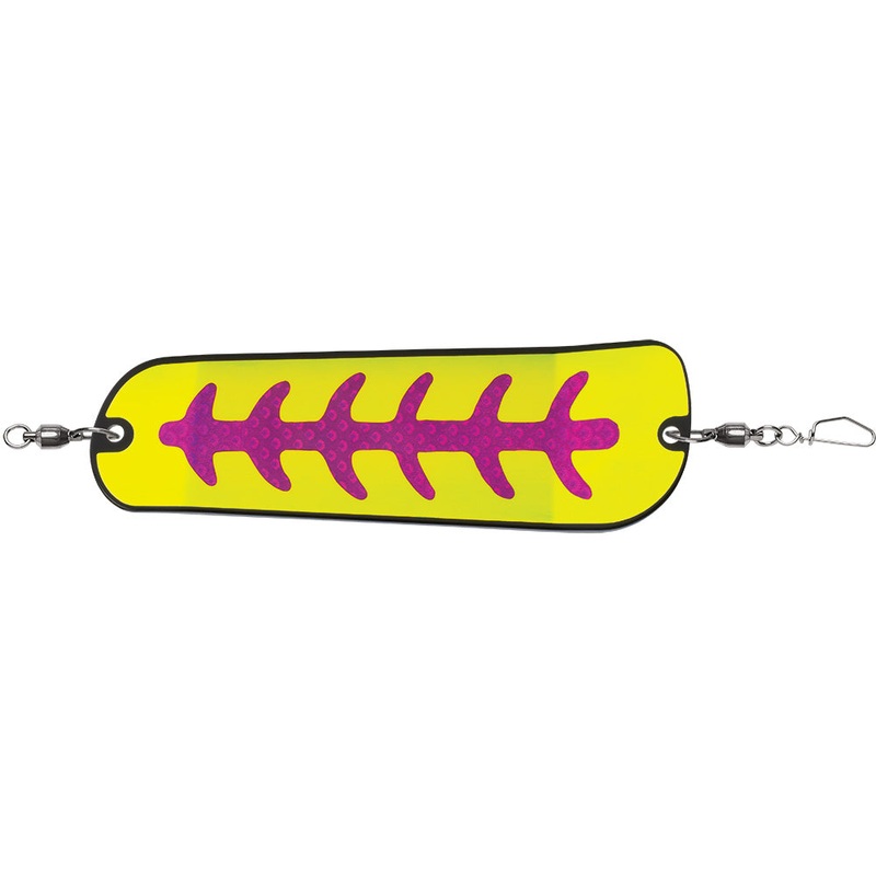 Luhr-Jensen Money Roll Flasher – 8-1/4″ – Nuclear Carbon Glow [5860-008-1758]