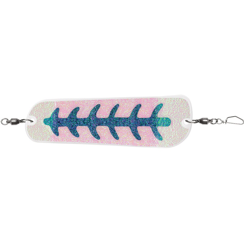 Luhr-Jensen Money Roll Flasher – 8-1/4″ – Pearl Blue Skeleton [5860-008-1760]