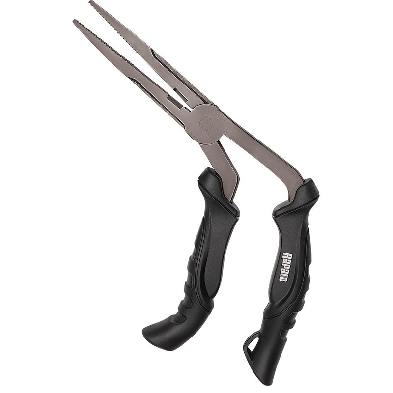 Rapala 9″ Super Stainless Steel Angled Pliers [RSSSPA9]